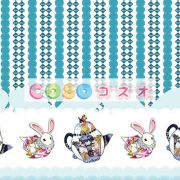 ロリータ服　スカート　ブルー　スィート　可愛い　新作　プリント　レース　 ―Lolita0551 5