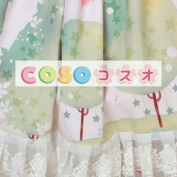ロリータ服　スカート　レース切り替え　高品質 ―Lolita0577
