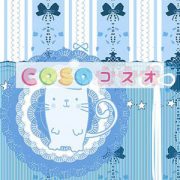 ロリータ服　スカート　ブルー　スィート　プリント　レース　ネコちゃん ―Lolita0584 5