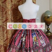 ロリータ服　スカート　レトロ　プリント柄　 ―Lolita0731 5