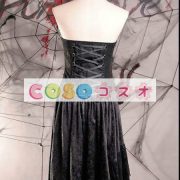 ロリータ服　スカート　ブラック　ゴシック　レース　結び　 ―Lolita0247 5