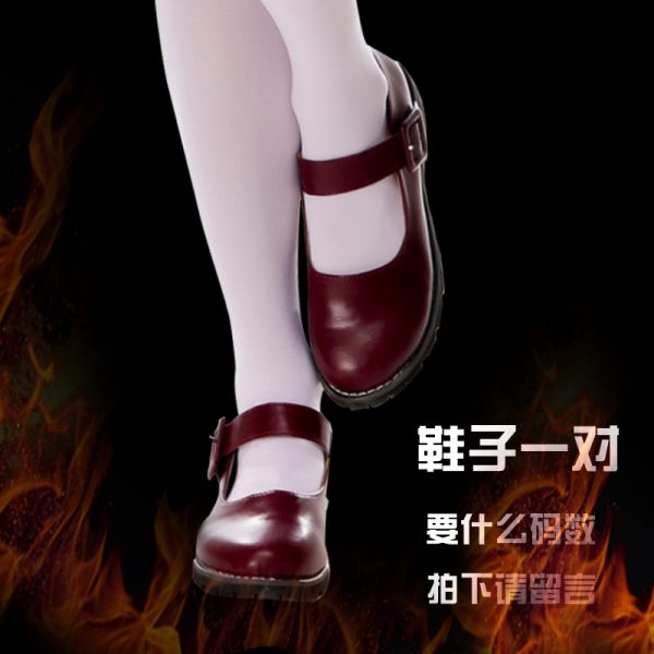 赤ずきんちゃん かつら 靴 ハロウィン コスプレ-Halloween-trw0725-0071
